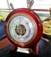 *** EXCEPTIONALLY LOVELY VINTAGE SHIPS WHEEL BAROMETER *** Carousel 1