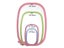 Random Color Square Circle Hand Sewing Accessories Adjustable 1Pcs Cross-stitch Carousel 4