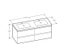 Clearance -Elementi 1200 Double Bowl Vanity Set Oiled Legno Carousel 2