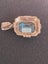 ESTATE SALE Aquamarine - 9CT Rose Gold Pendant Carousel 6