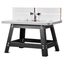 New Benchtop Router Table 610x400 mm with Fence MDF Top Dust Collection Port Carousel 10