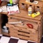Robotime Rolife Garage Workshop DIY Miniature House Kit DG165 Carousel 5
