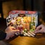 Robotime Rolife Garage Workshop DIY Miniature House Kit DG165 Carousel 6