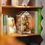Robotime Rolife Holiday Garden House DIY Book Nook Shelf Insert TGB06 Carousel 4