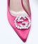 Pink Gucci Satin Heels Carousel 3