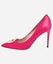 Pink Gucci Satin Heels Carousel 5