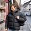 Adult Puffer Jackets, Unisex Jackets, Holkham Down Feel Jacket (Large Black) Carousel 3