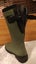 MERRY PEOPLE sz 37 Darcy Mid-Calf Gumboot GREEN Carousel 18