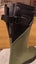 MERRY PEOPLE sz 37 Darcy Mid-Calf Gumboot GREEN Carousel 16