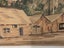 NZ artist Barbara Graham watercolour painting 1975 Carousel 5