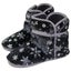 Womens Bellissimo Snow Boots Black Slippers Winter Shoes Carousel 3