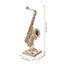 Robotime Rolife 3D Wooden Puzzle Saxophone TG309 Carousel 3