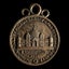 1890 Dunedin Exhibiton Medalet Carousel 1