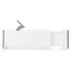 OXO Expandable Dresser Drawer Divider White Set 2pce Carousel 5