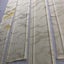 Vintage Japanese Yellow Cloud Kimono Panel Fabric Pieces Carousel 14