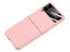 Slim Silicone Case Cover for Samsung Galaxy Z Flip 4 with Screen Protector Pink Carousel 4