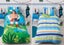 CLEARANCE REVERSIBLE DUVET COVER SET KIDS FUN DESIGN SINGLE SIZE Carousel 1