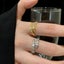 Golden Sparkling Serpent-Inspired Wrap Ring adjustable size Carousel 6