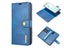 PU Leather Magnetic Detachable Wallet Case Cover for Samsung Galaxy Note 10 Blue Carousel 1