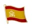 Spain Flag Lapel Enamel Pin Badge Brooch Carousel 3
