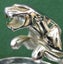 AWESOME Extremely RARE Leaping JAGUAR Sports Car DEALERSHIP Advertising Ashtray Carousel 8