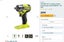 RYOBI 18v Brushless 4 mode 1/2 compact impact wrench. RRP $295. Save $55 Carousel 1