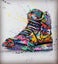 Framed $1 RESERVE 1 Panel Canvas Art Print - Air Jordan Carousel 1