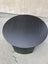 Boston Round Coffee Table Large in Black Oak By Hunter Home Carousel 4