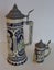 Vintage Lidded German Beer Steins x 2 Display Well Carousel 5