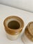 Three Beautiful Vintage Stoneware Pots/Mini Crocks Carousel 8