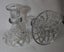 +++ EXQUISITE (2) GLASS/CRYSTAL CANDLE HOLDERS +++ Carousel 6
