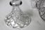 +++ EXQUISITE (2) GLASS/CRYSTAL CANDLE HOLDERS +++ Carousel 9