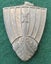 1950's VIKING SHIP Bonnet BADGE for a ROVER 90 Norseman Long Boat RAPE & PILLAGE Carousel 1