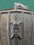1950's VIKING SHIP Bonnet BADGE for a ROVER 90 Norseman Long Boat RAPE & PILLAGE Carousel 2