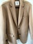 Anine Bing Cashmere/Wool Camel Quinn Blazer Carousel 4