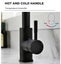 G1/2 Hot & Cold Kitchen Brush Basin Pull-Out 45cm Faucets Taps Carousel 7