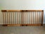 Baby Toddler Adjustable Safety Barrier Natural Wooden Large Carousel 2