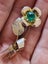 Vintage 9ct Gold Green Gemstone Brooch Jewellery $1 Reserve Carousel 5