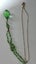 Vintage Green Glass Necklace Carousel 1