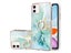 Finger Ring Kickstand Case Cover for iPhone 11 Marble Carousel 1