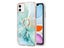 Finger Ring Kickstand Case Cover for iPhone 11 Marble Carousel 4