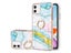 Finger Ring Kickstand Case Cover for iPhone 11 Marble Carousel 1