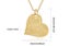 Personalised Heart Necklace (up to 8 characters) Carousel 4