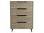 Tall boy Chest Of Drawer - (NZ Clearance) Carousel 1