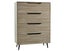 Tall boy Chest Of Drawer - (NZ Clearance) Carousel 2