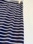 Navy Blue and White Striped Midi / Maxi Skirt - Size 8 Carousel 3