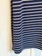 Navy Blue and White Striped Midi / Maxi Skirt - Size 8 Carousel 4