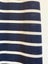 Navy Blue and White Striped Midi / Maxi Skirt - Size 8 Carousel 8