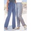 2 pack of fleece pants - winter warmth for your bottom - size 12 - silver /blue Carousel 1