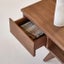Hessen Natural Solid Walnut Entertainment Unit (Oak Furniture Store) Carousel 4